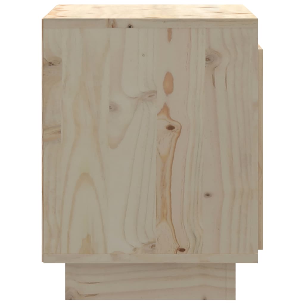 Table de chevet 40x30x40 cm en bois de pin massif