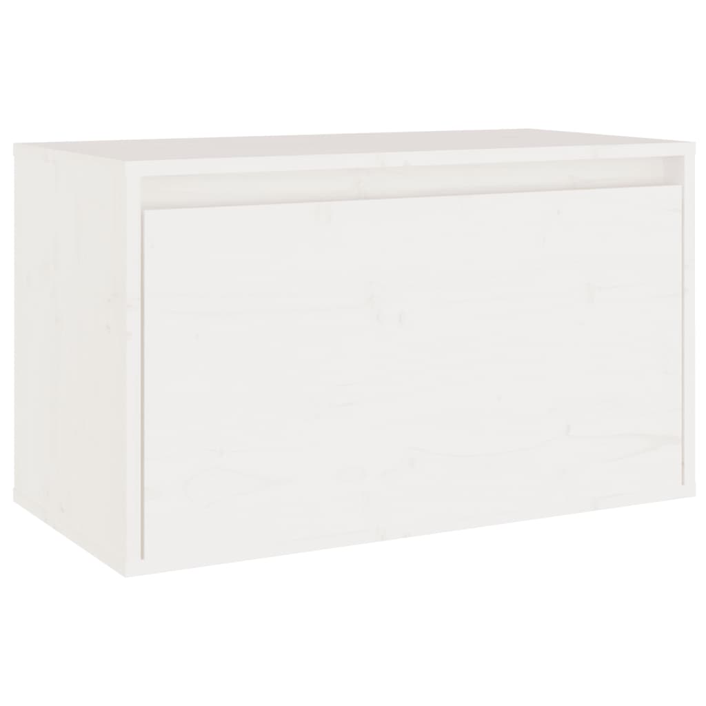 Wandkast 60x30x35 cm massief grenenhout