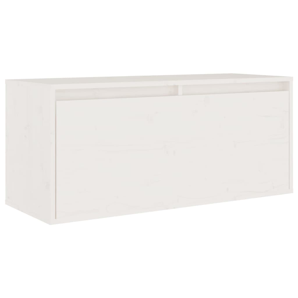 Wandkast 80x30x35 cm massief grenenhout