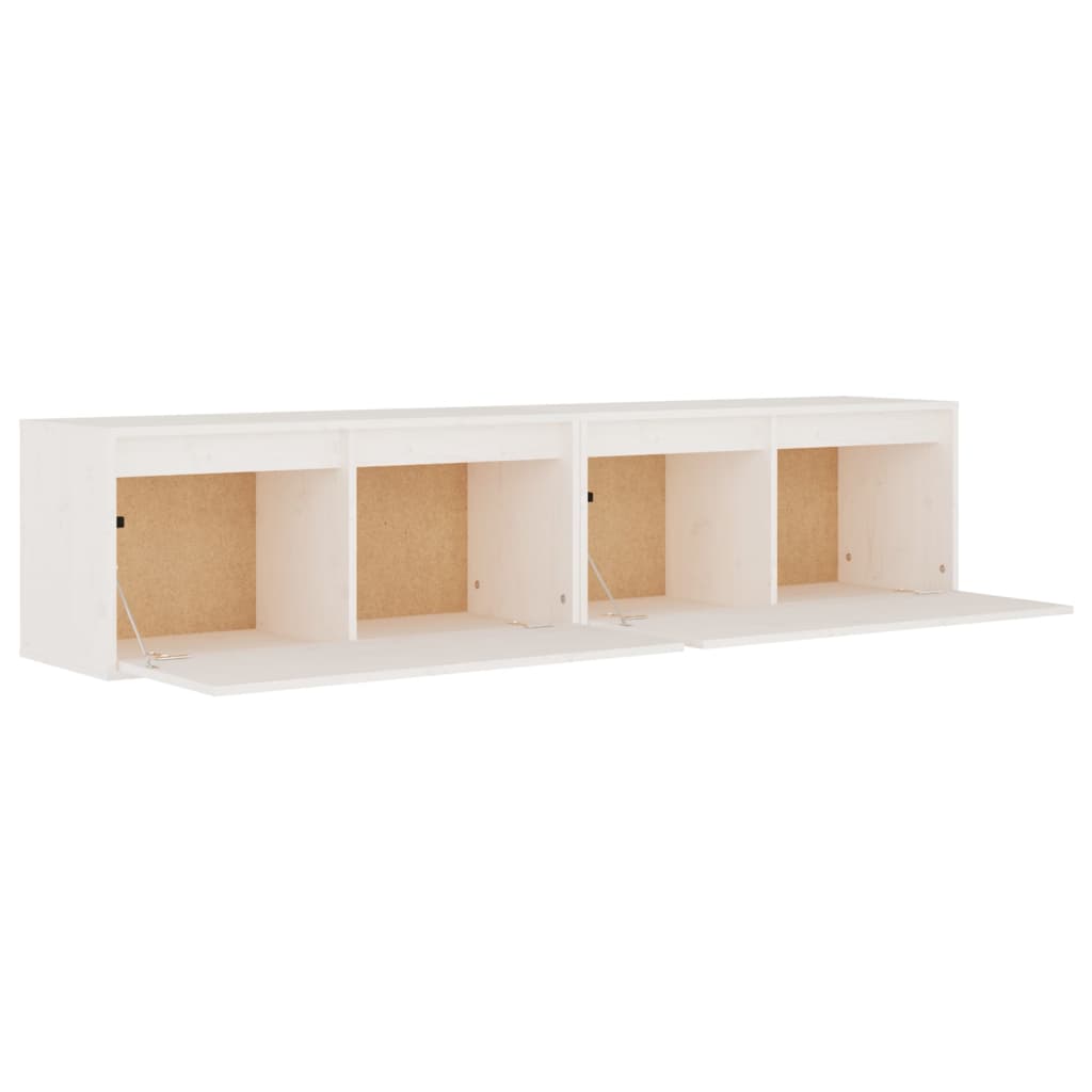 Wandkast 80x30x35 cm massief grenenhout