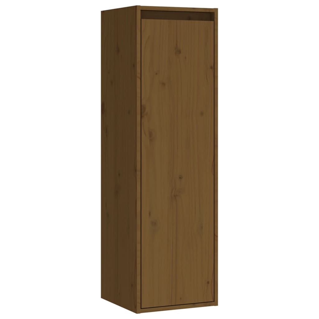 Éléments muraux 2 pcs 30x30x100 cm en bois de pin massif