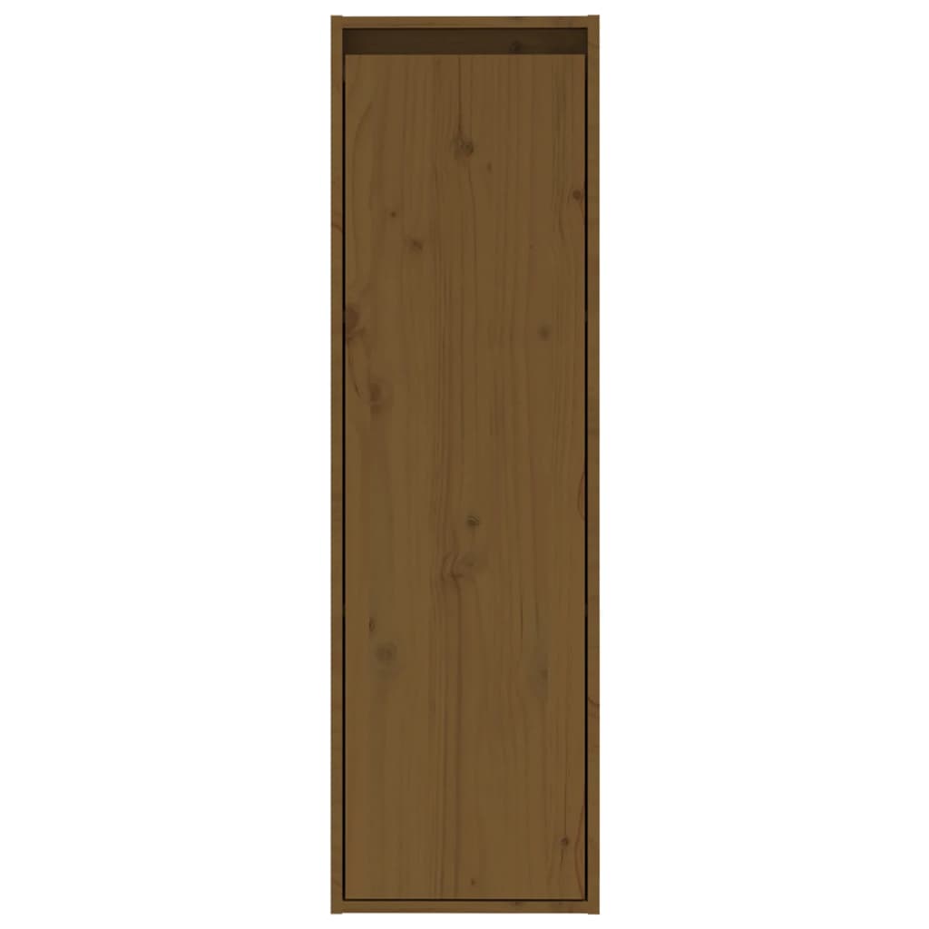 Éléments muraux 2 pcs 30x30x100 cm en bois de pin massif