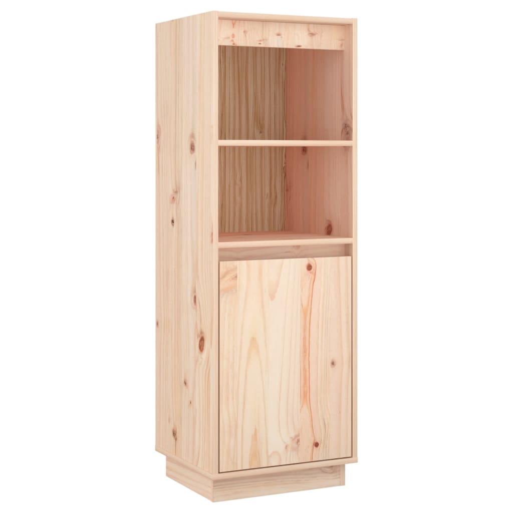 Hoge kast 37x34x110 cm massief grenenhout