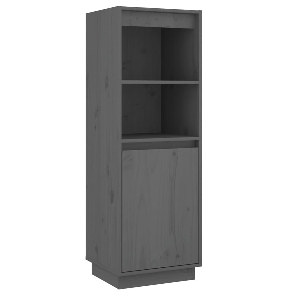 Hoge kast 37x34x110 cm massief grenenhout