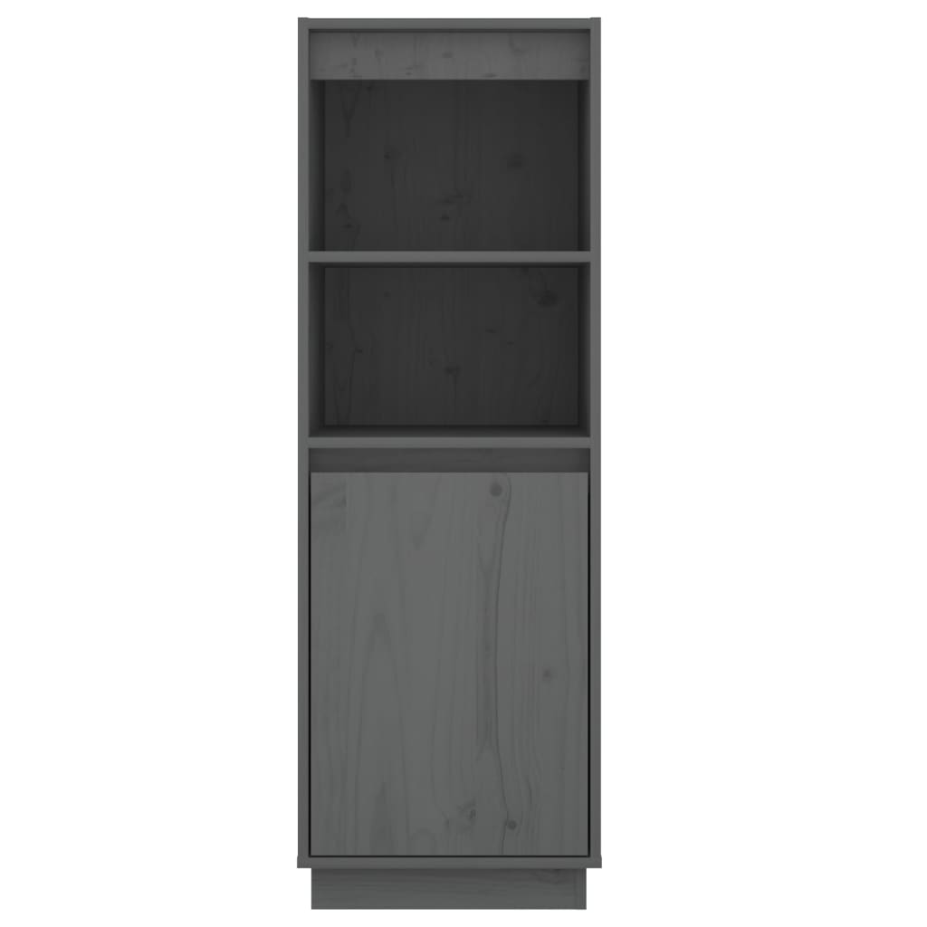 Hoge kast 37x34x110 cm massief grenenhout