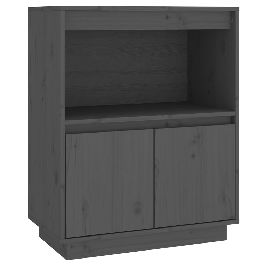 Dressoir 60x34x75 cm massief grenenhout