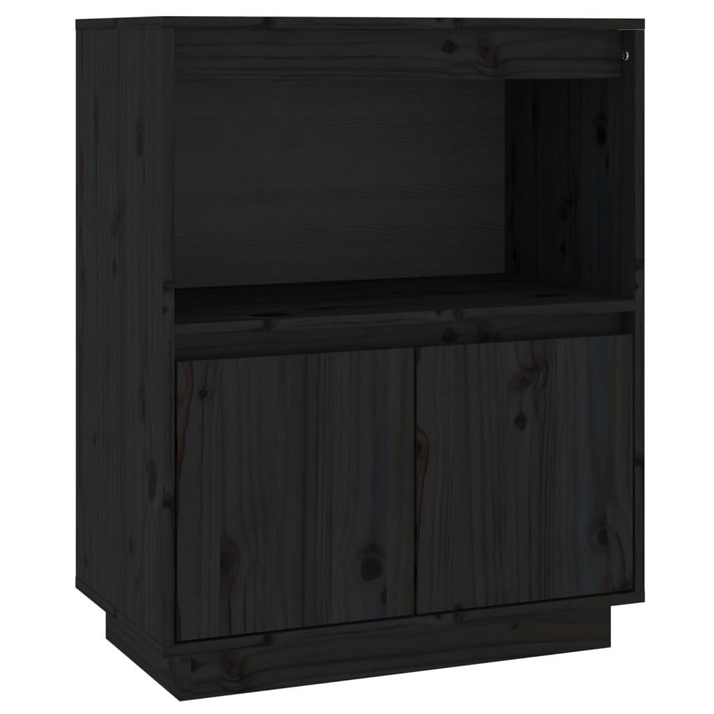 Dressoir 60x34x75 cm massief grenenhout