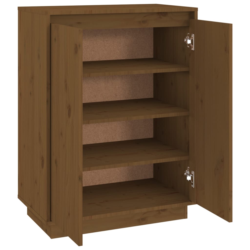 Schoenenkast 60x35x80 cm massief grenenhout