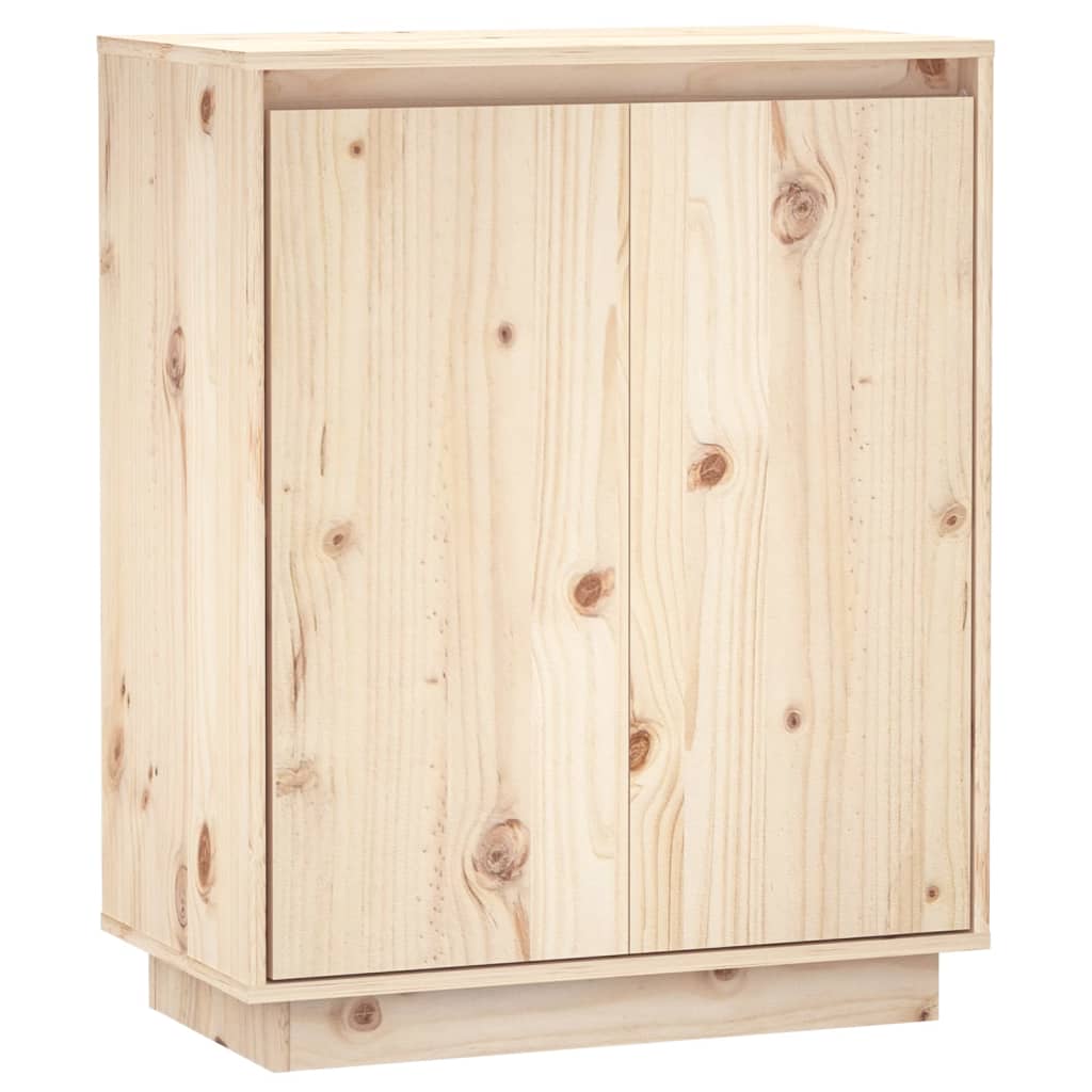 Buffet 60x34x75 cm en bois de pin massif