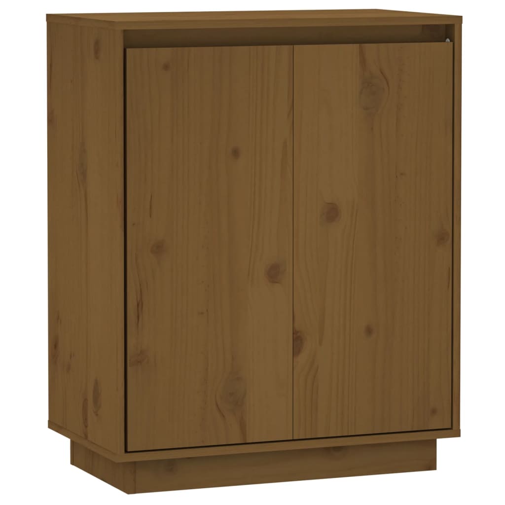 Dressoir 60x34x75 cm massief grenenhout