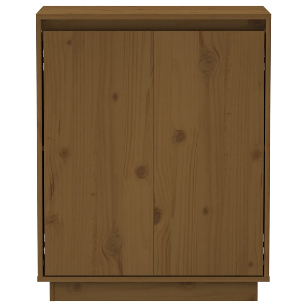 Buffet 60x34x75 cm en bois de pin massif