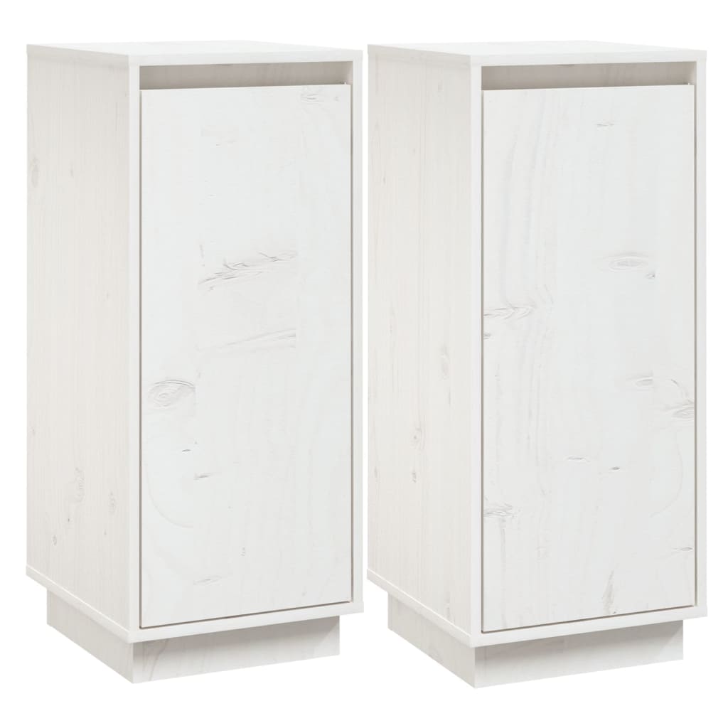 Dressoir 31,5x34x75 cm massief grenenhout