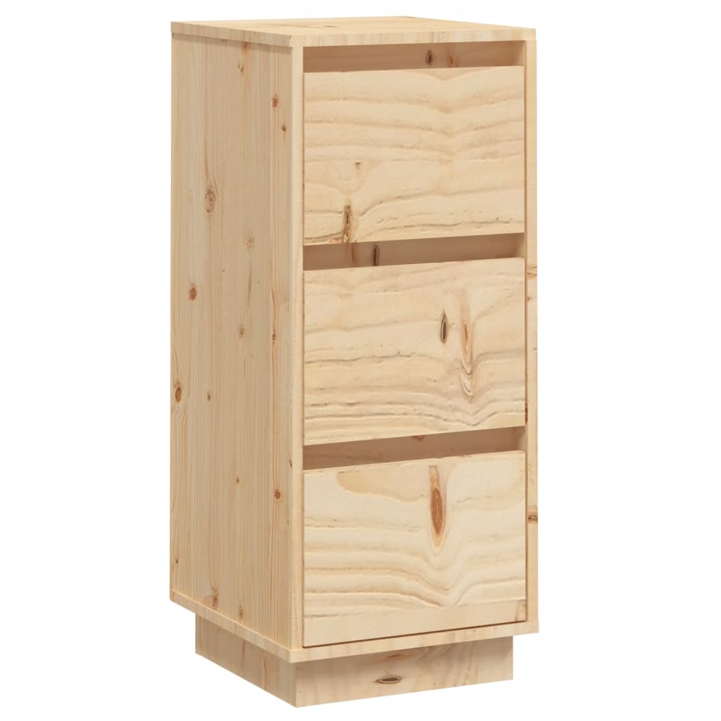 Buffet 32x34x75 cm en bois de pin massif