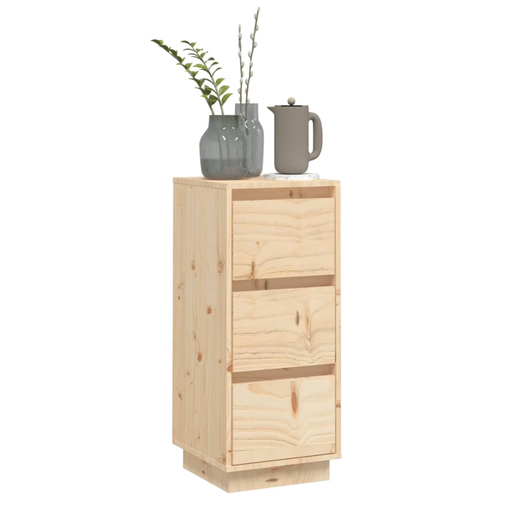 Buffet 32x34x75 cm en bois de pin massif