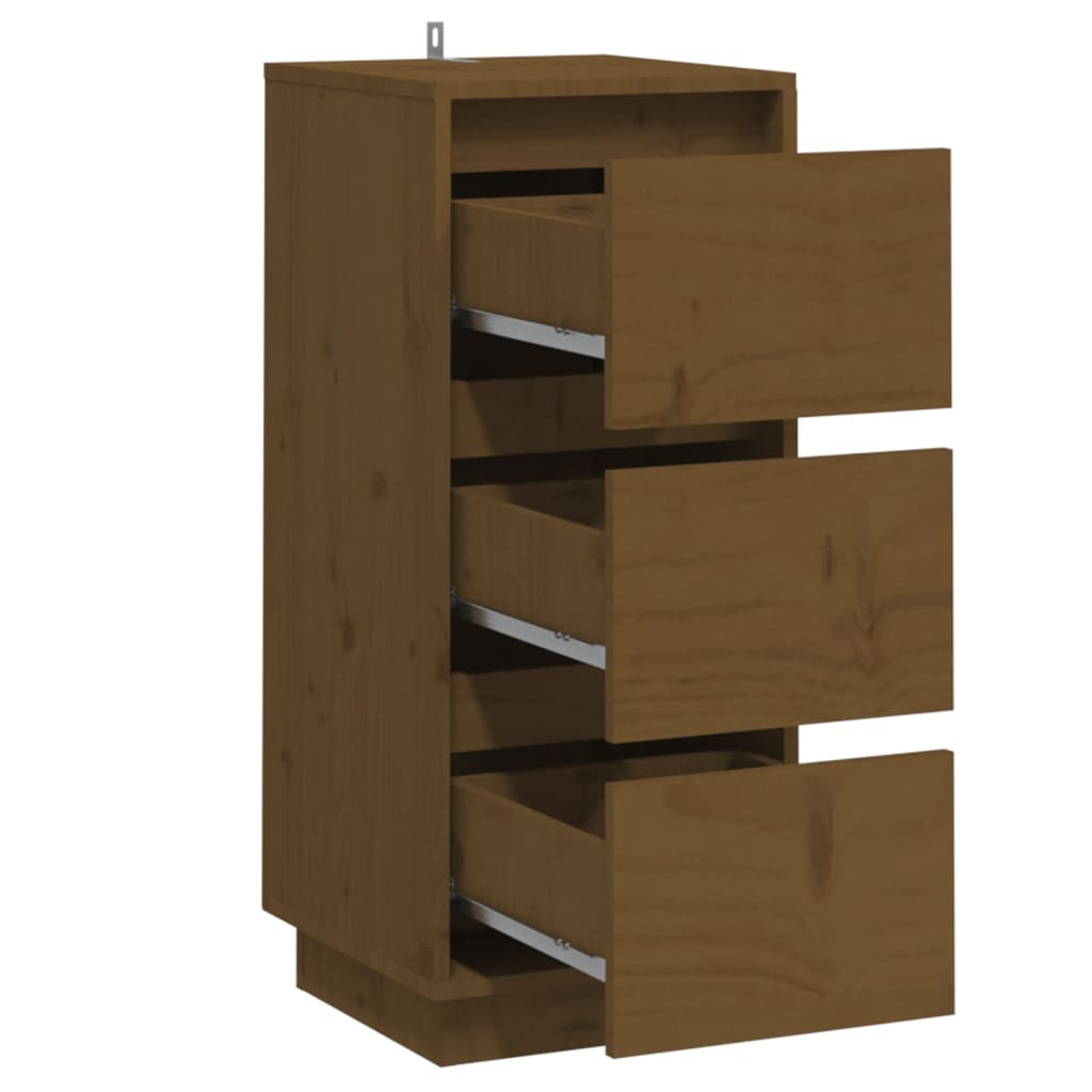 Dressoir 32x34x75 cm massief grenenhout