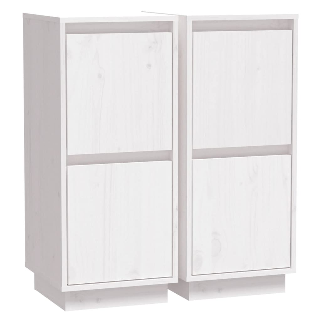 Dressoir 31,5x34x75 cm massief grenenhout