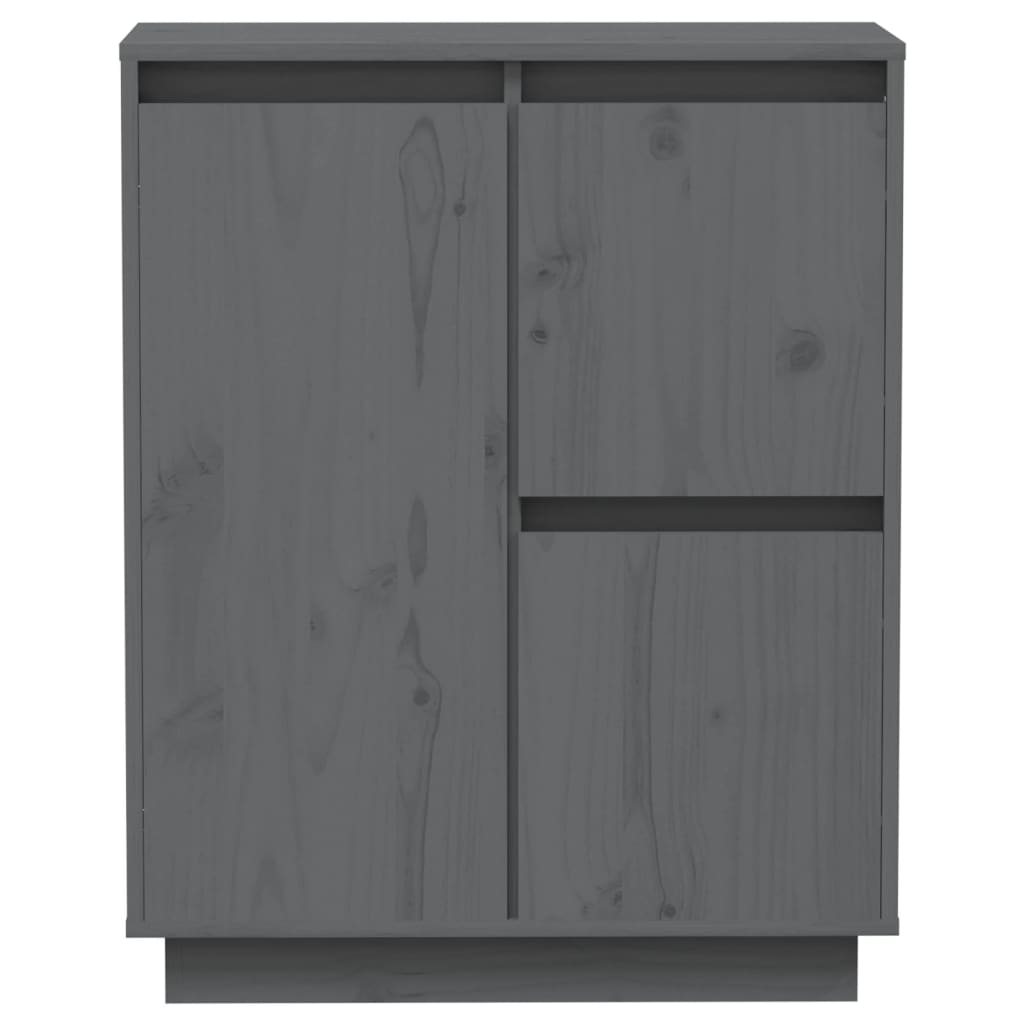 Dressoir 60x34x75 cm massief grenenhout