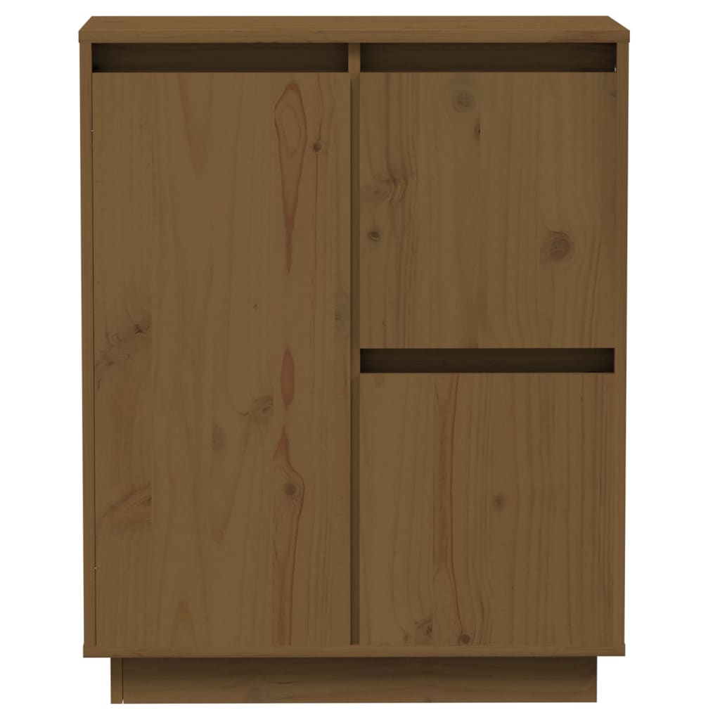 Buffet 60x34x75 cm en bois de pin massif