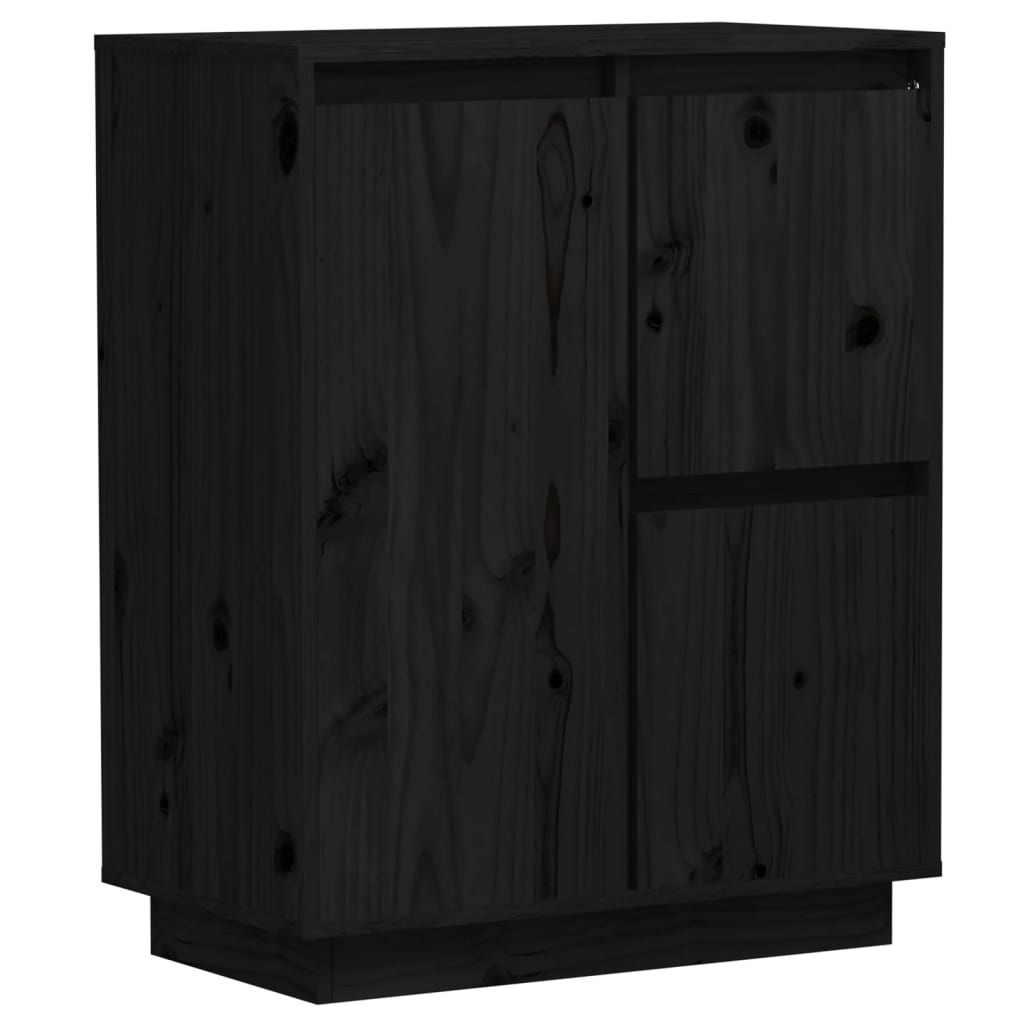 Dressoir 60x34x75 cm massief grenenhout