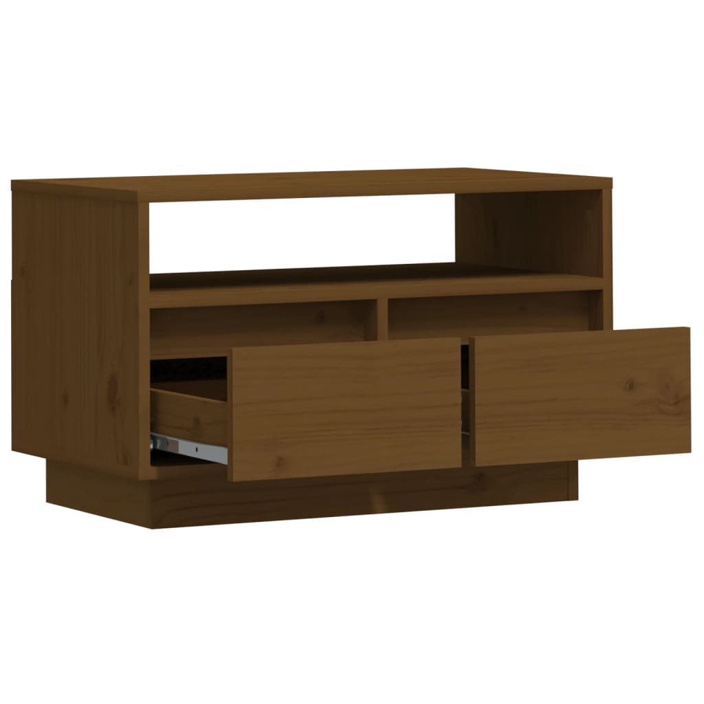 Tv-meubel 60x35x37 cm massief grenenhout