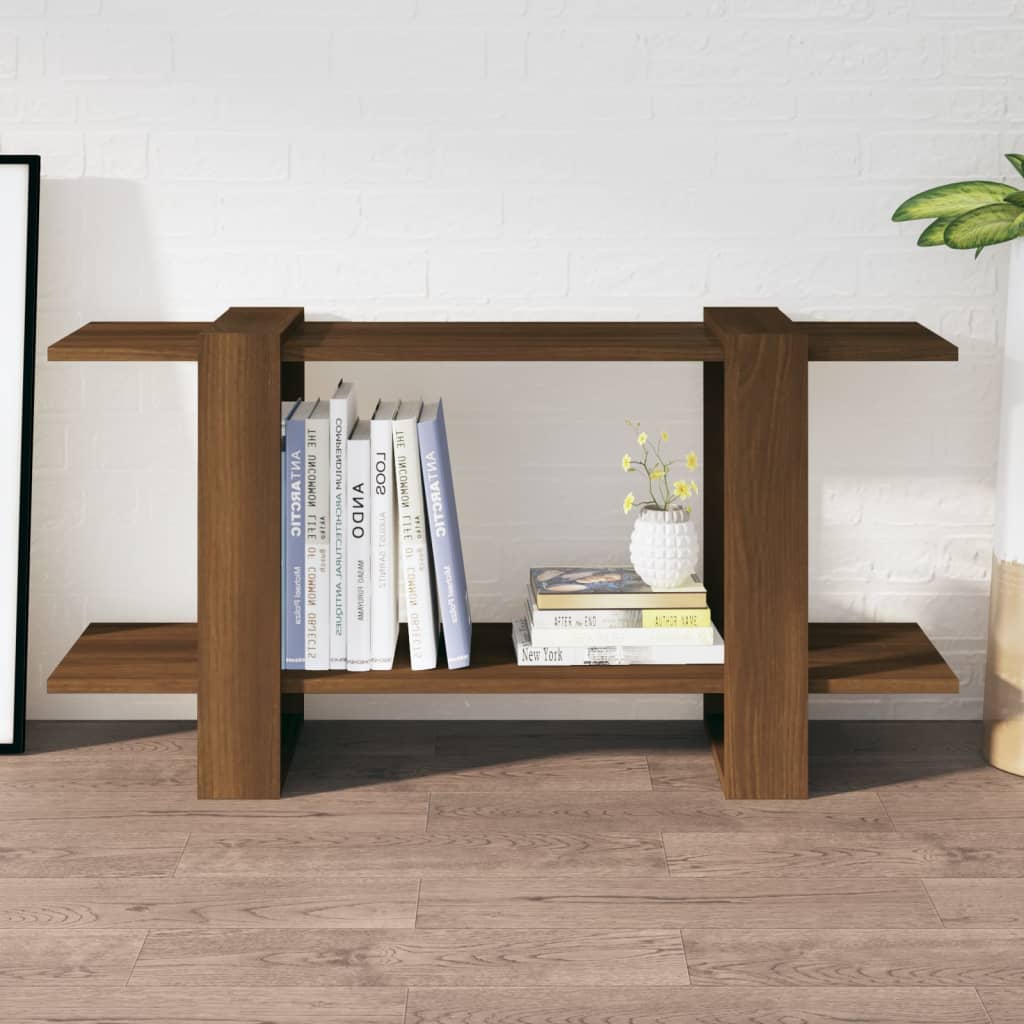 Boekenkast 100x30x51 cm bewerkt hout