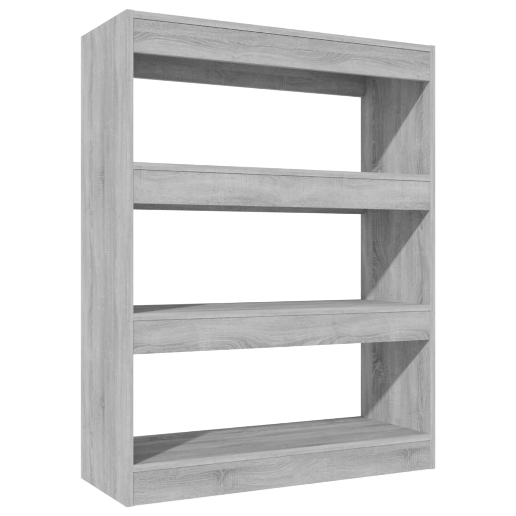 Bibliothèque/paravent 80x30x103 cm en bois travaillé