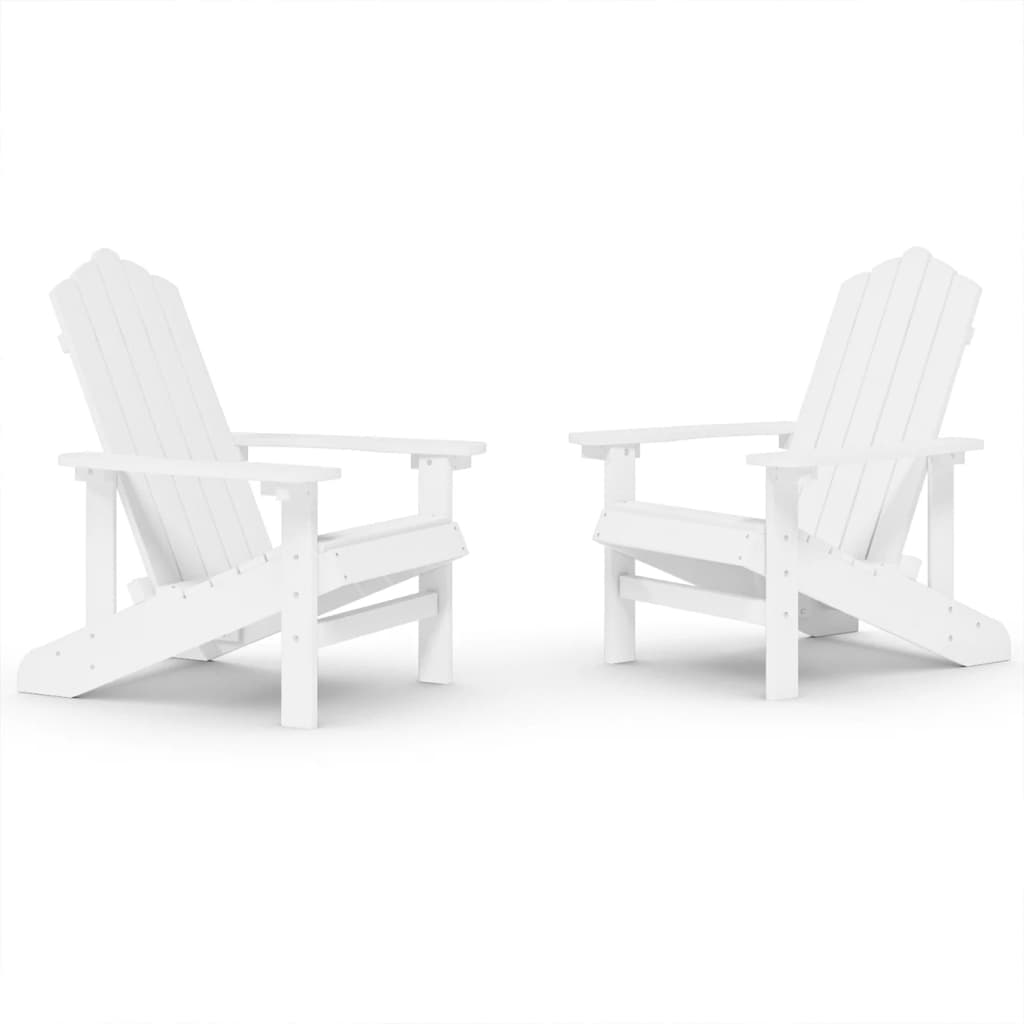 Chaise de jardin Adirondack avec table en PEHD