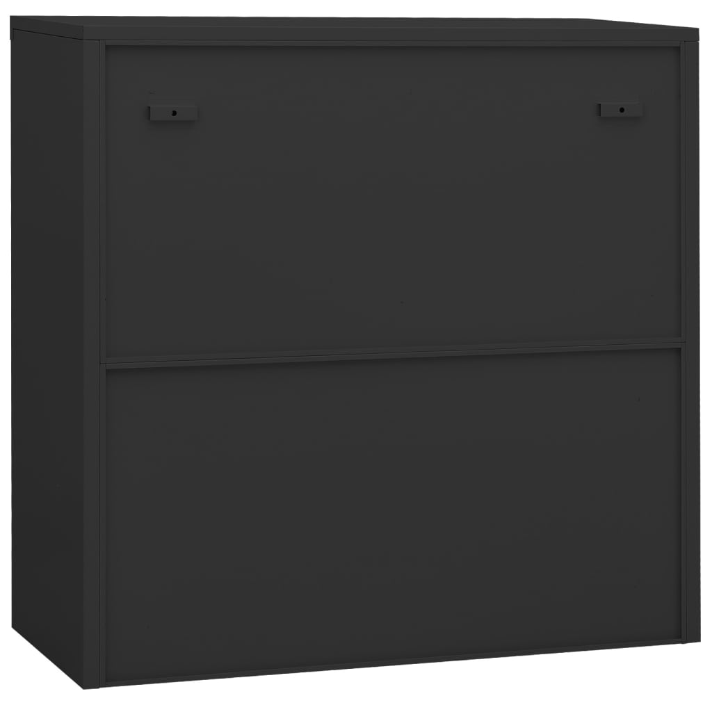 Armoire de bureau 90x40x70 cm acier, anthracite