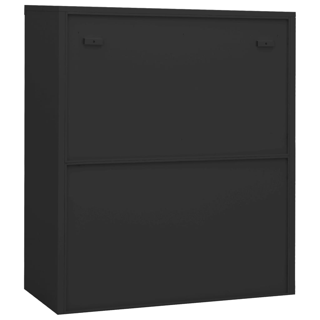 Armoire de bureau 90x40x70 cm acier, anthracite