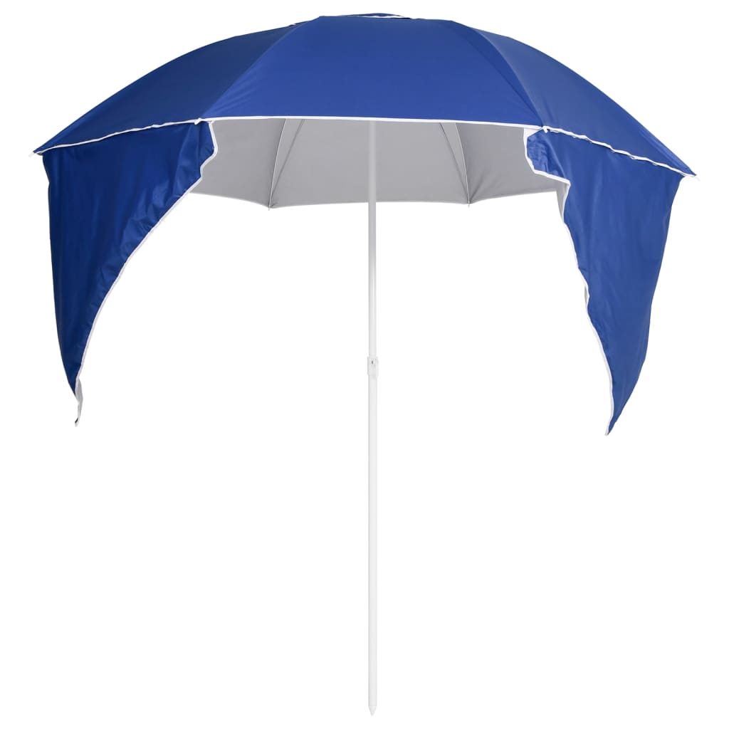 Strandparasol met zijwanden 215 cm