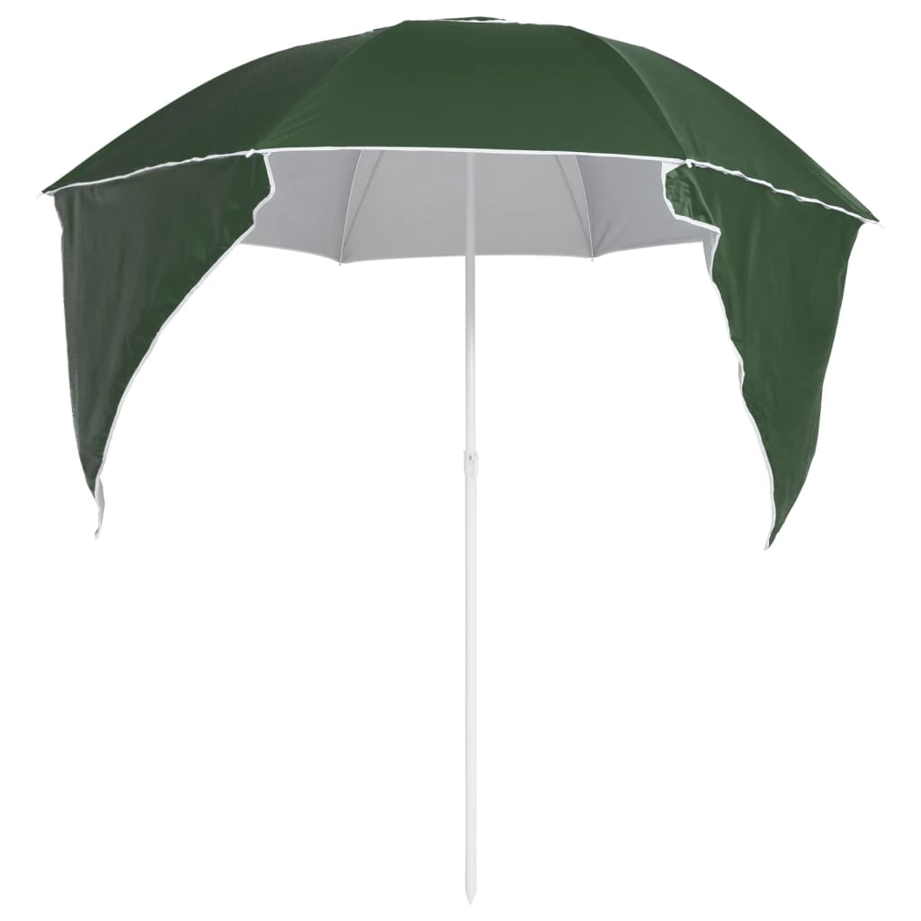 Strandparasol met zijwanden 215 cm