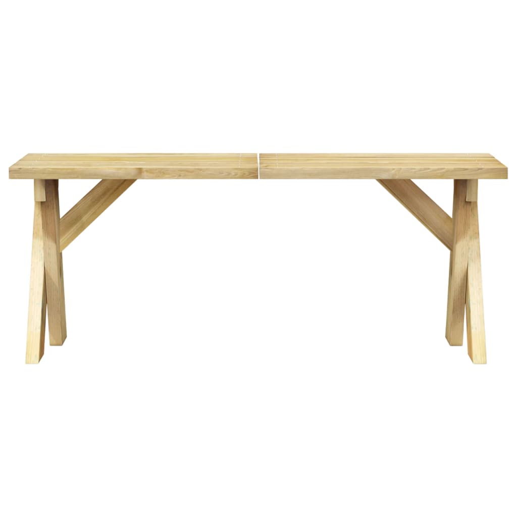 Banc de jardin 110 cm bois de pin imprégné