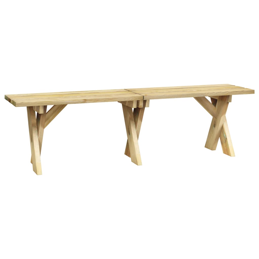 Banc de jardin 110 cm bois de pin imprégné