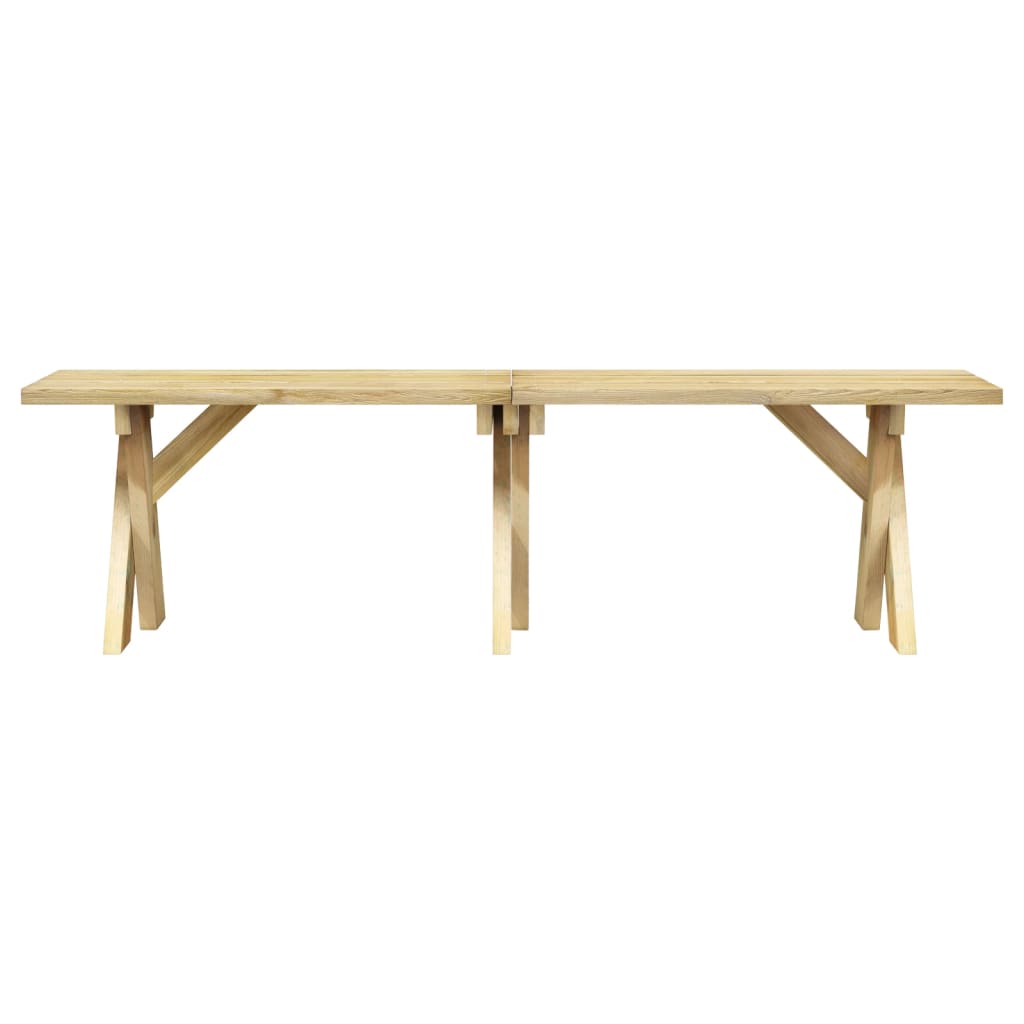 Banc de jardin 110 cm bois de pin imprégné