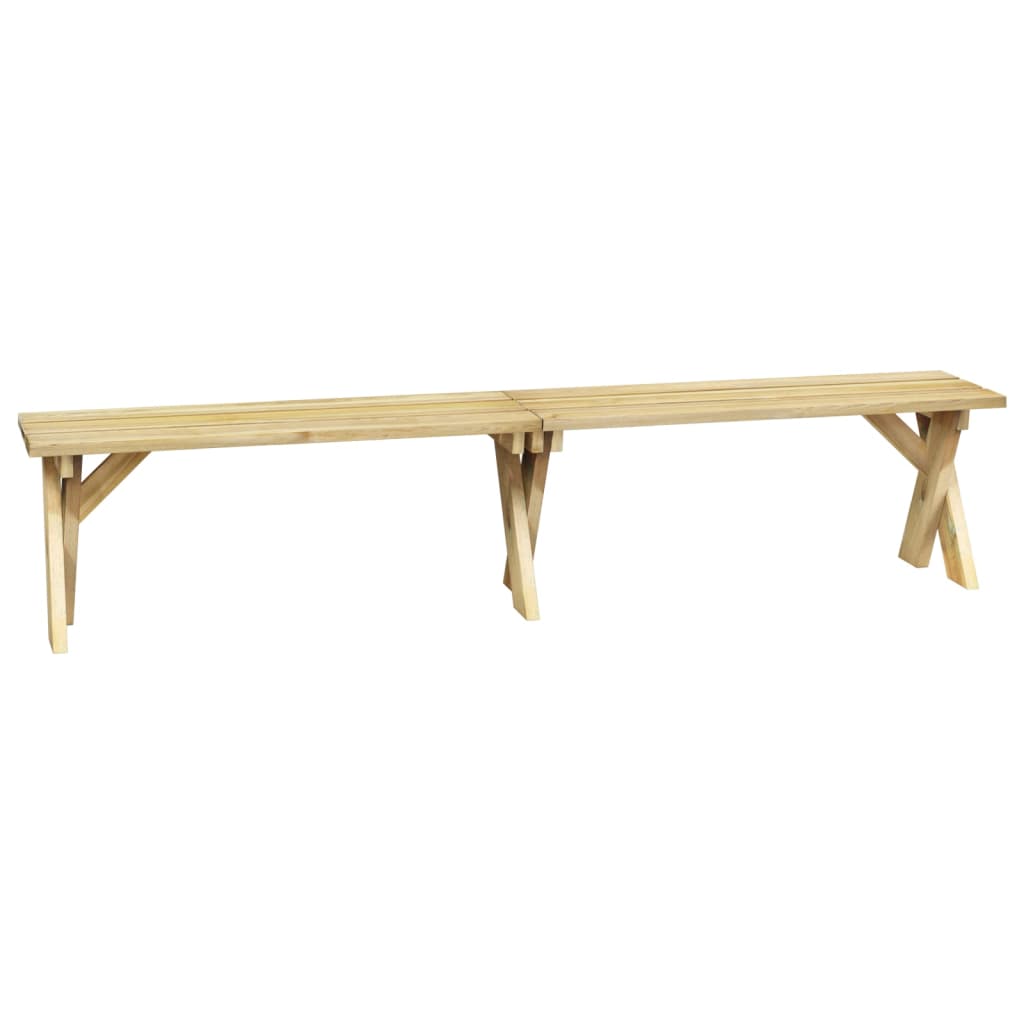 Banc de jardin 110 cm bois de pin imprégné