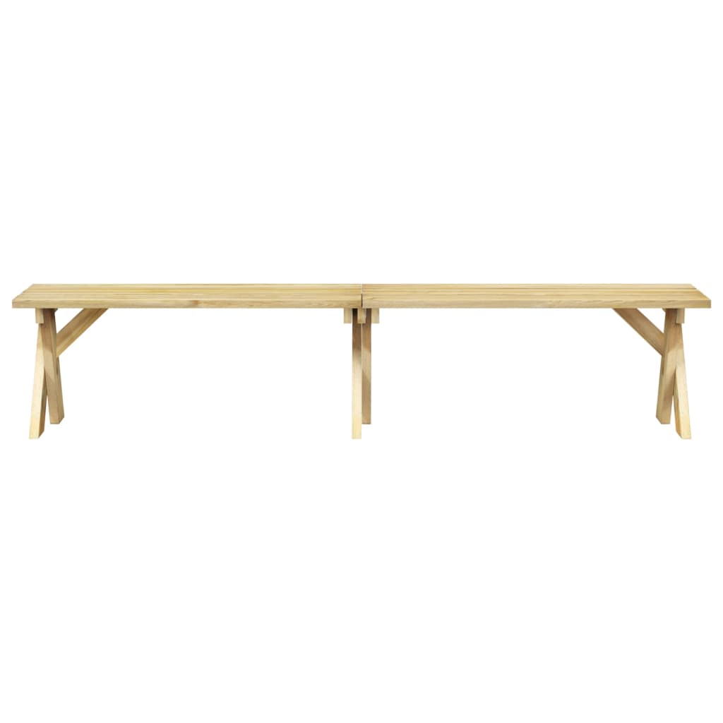 Banc de jardin 110 cm bois de pin imprégné