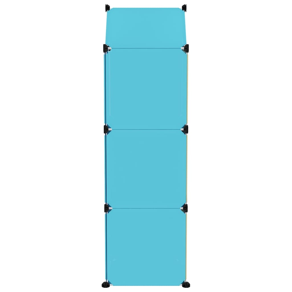 Meuble de rangement pour enfants avec 12 compartiments en polypropylène