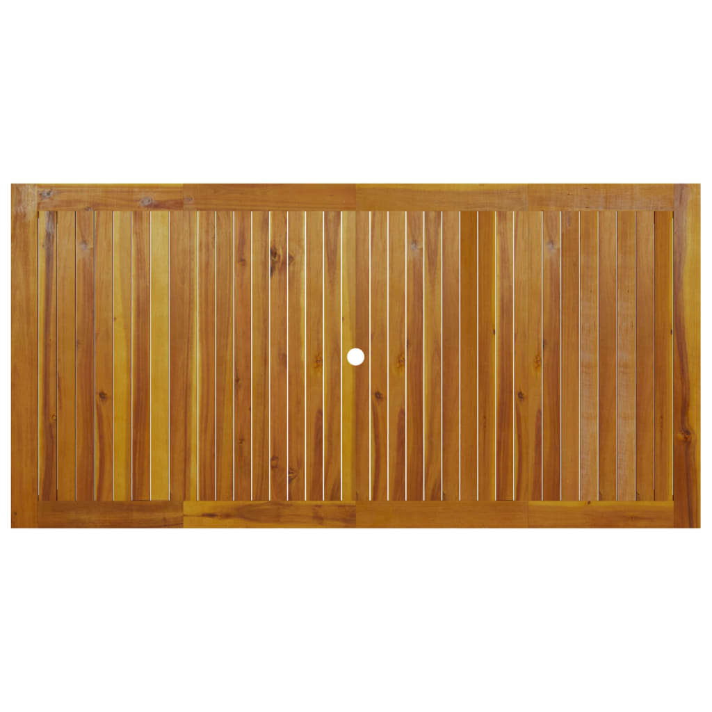 Tuintafel 200x100x75 cm massief acaciahout