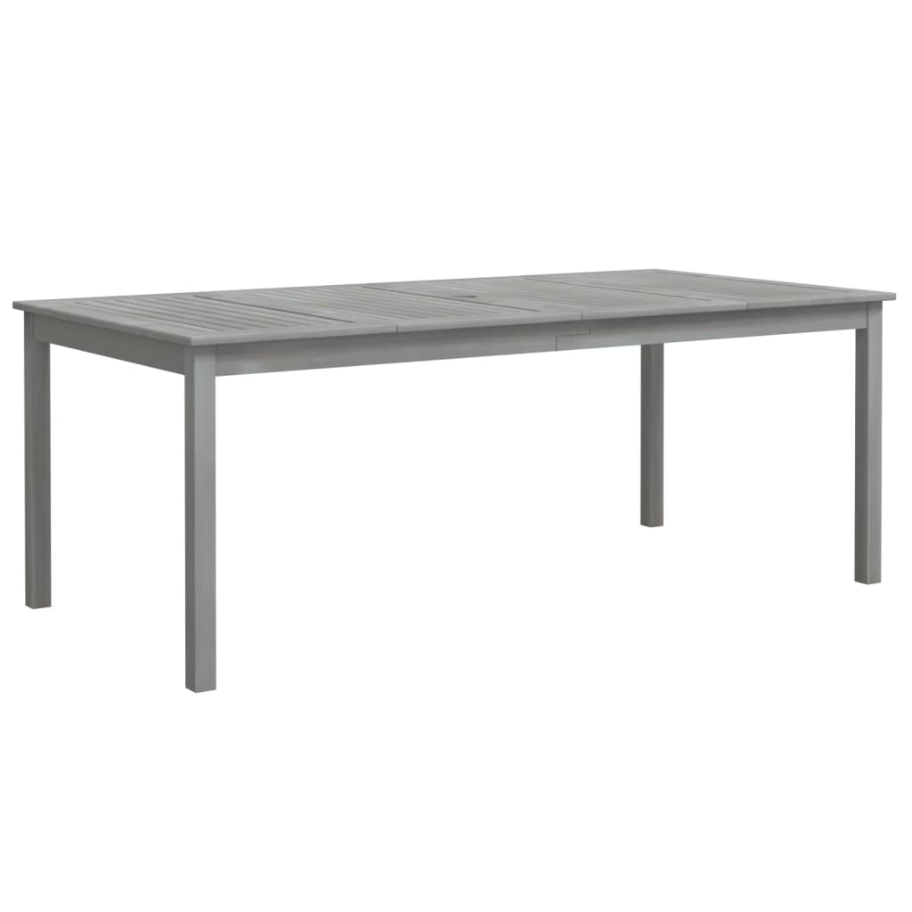 Table de jardin 200x100x74 cm en bois d'acacia massif