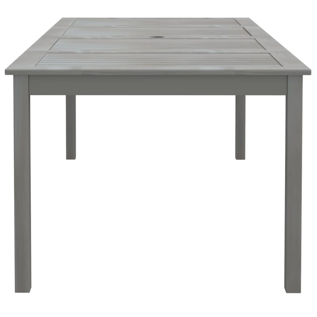 Table de jardin 200x100x75 cm en bois d'acacia massif