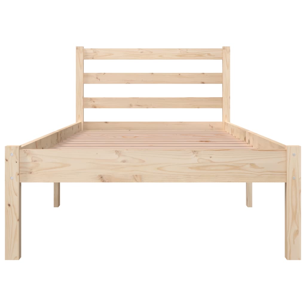 Bedframe massief grenenhout 150x200 cm