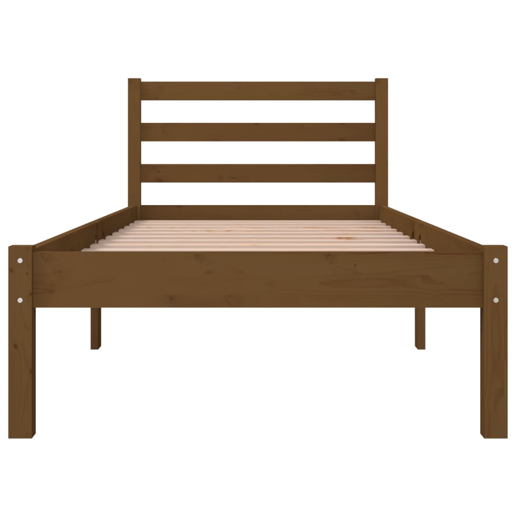 Bedframe massief grenenhout 150x200 cm