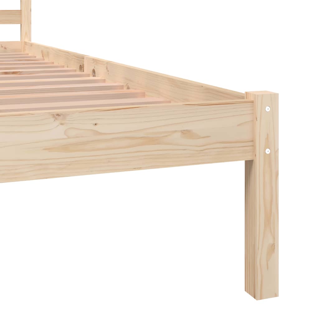 Bedframe massief grenenhout 150x200 cm