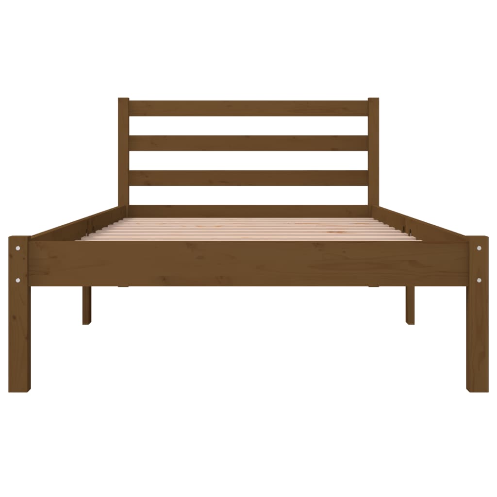 Bedframe massief grenenhout 150x200 cm