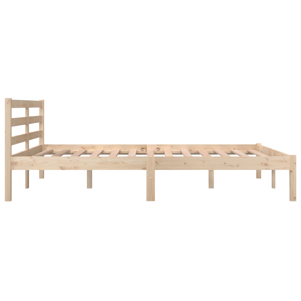 Bedframe massief grenenhout 150x200 cm