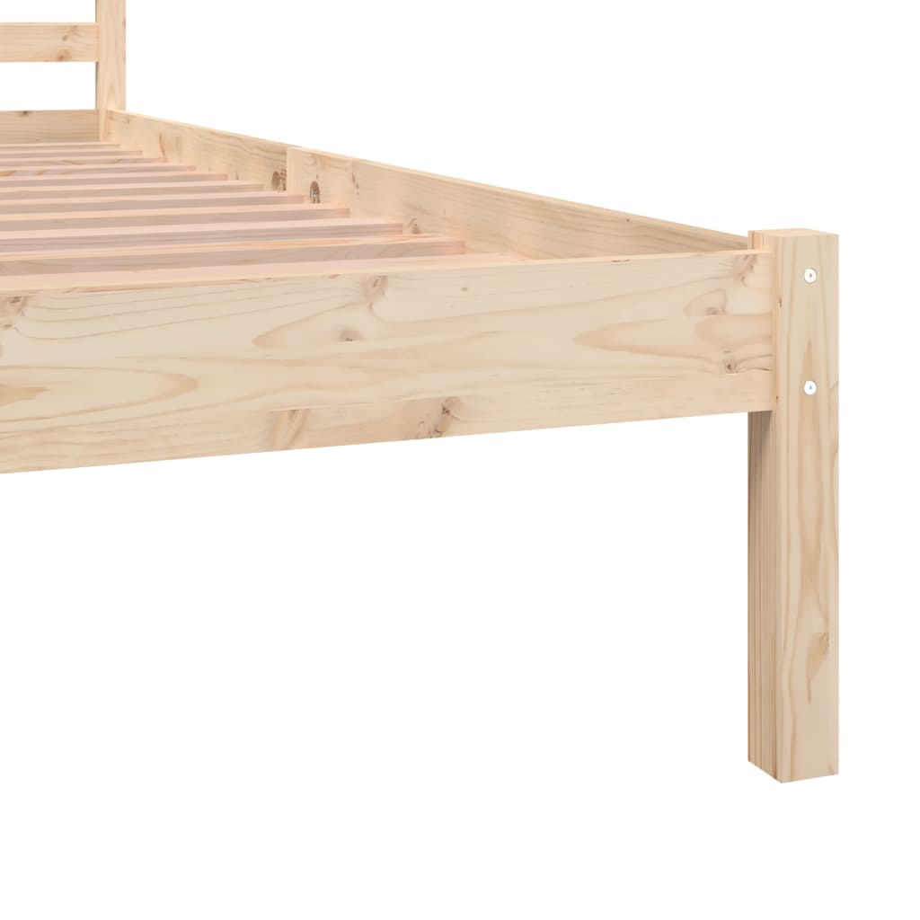 Bedframe massief grenenhout 150x200 cm