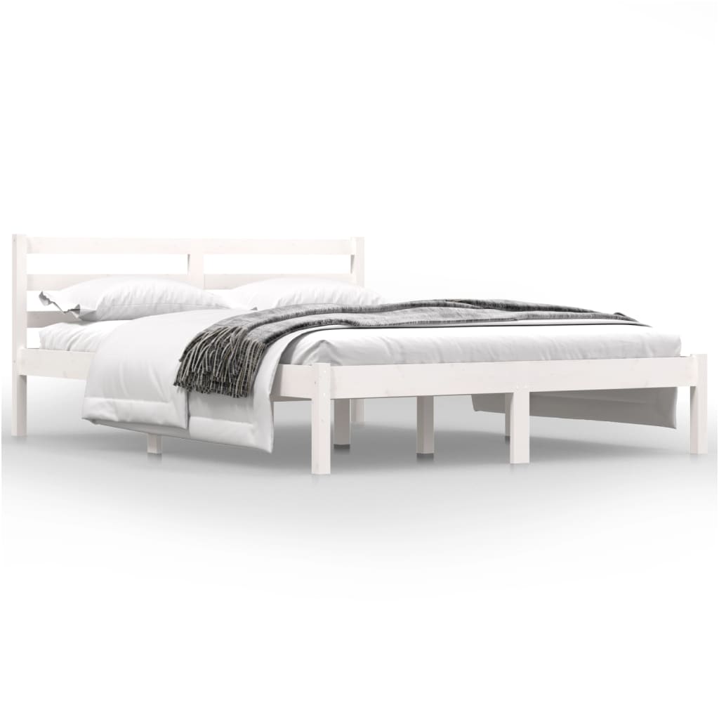 Bedframe massief grenenhout 150x200 cm