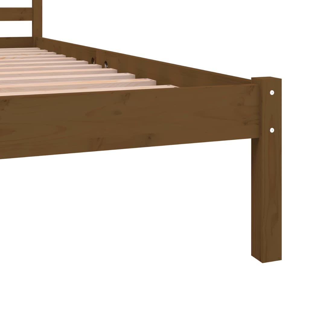 Bedframe massief grenenhout 150x200 cm