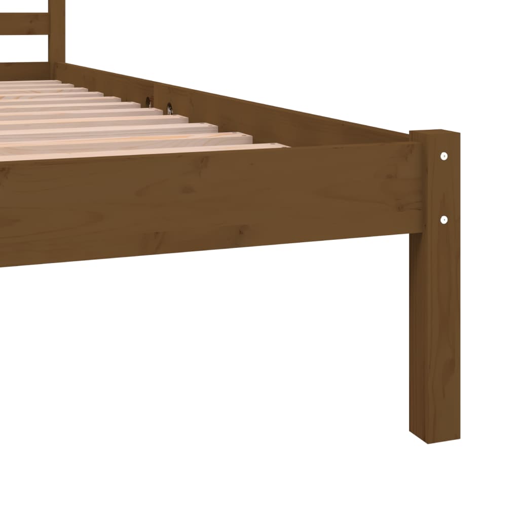 Bedframe massief grenenhout 150x200 cm