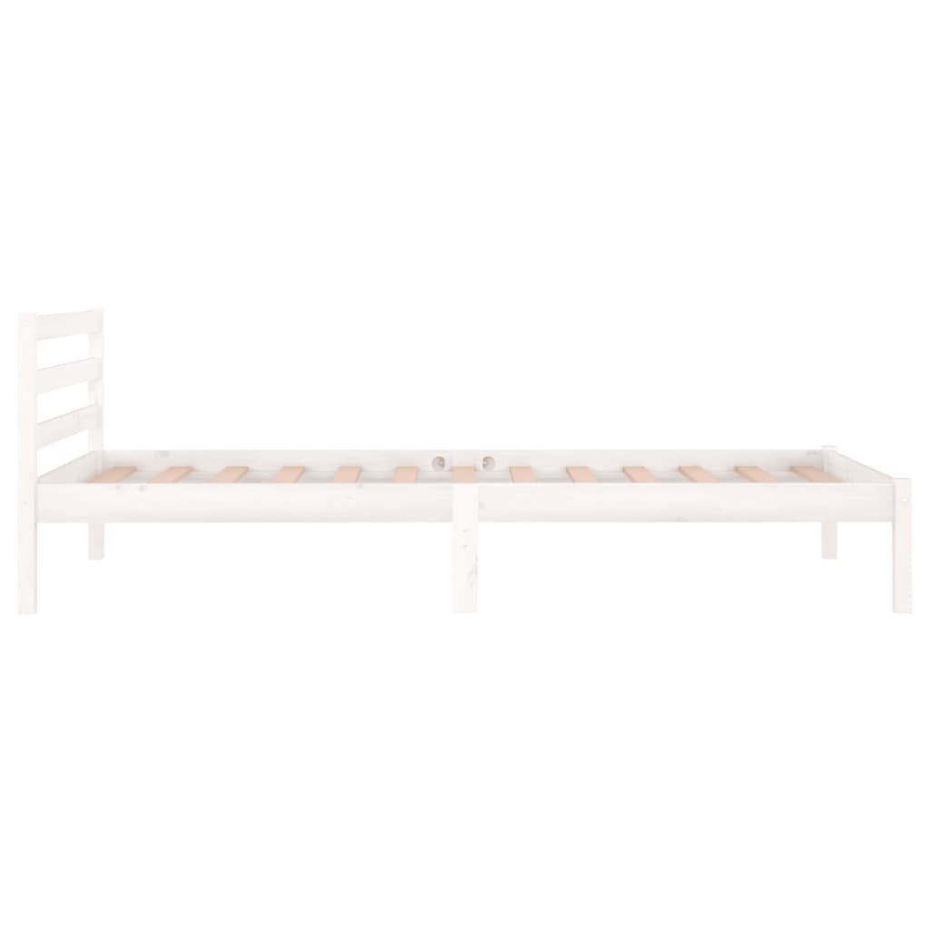 Bedframe massief grenenhout 200x200 cm